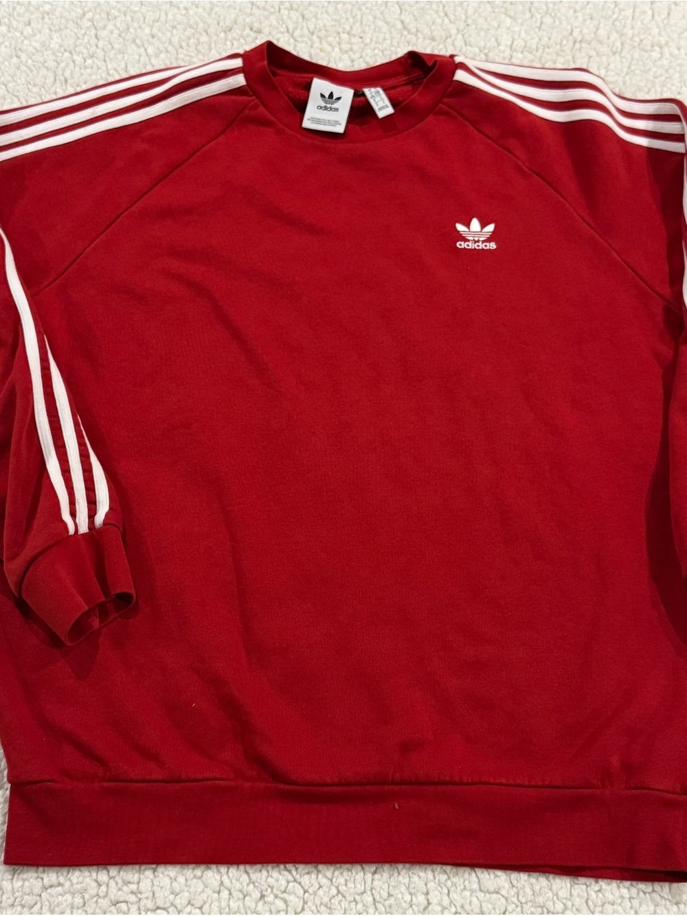 adidas Originals Adicolor Classics Trefoil crew neck sweatshirt